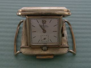 Paul Ditisheim Solvil Rare Belt Watch.  Cool Dial Belt Watch.