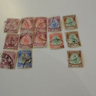 Malaya Perak - 1950 - Kgvi - 10,  30,  35 & 50c Also 1,  2 & 5 Dollar