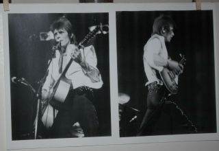 David Bowie Unpublished Photo Set 1 Pittsburgh,  Pa 1972 6 Images