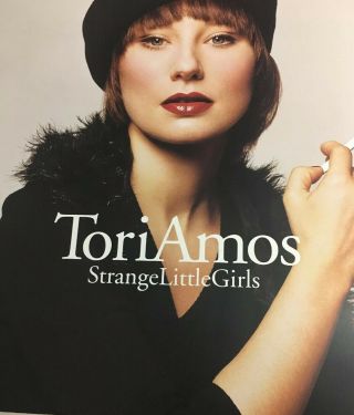 Tori Amos Set of 2 Different Promo Album Flats Posters Strange Little Girls 3