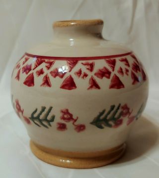 Nicholas Mosse Pottery Small Vase Retired Creeping Flower Made In Ireland