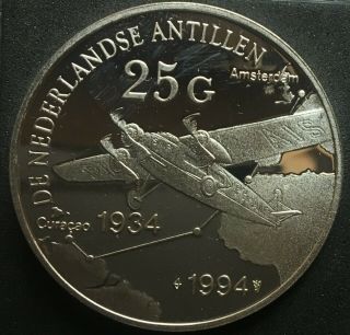 Netherlands Antilles,  25 Gulden,  