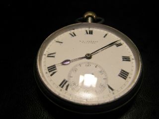 Vintage Pocket Watch By R.  L.  Cozens Of Taunton,  One Penny Start