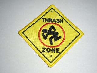 Dirty Rotten Imbeciles D.  R.  I.  Thrash Zone Embroidered Patch