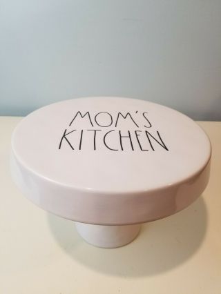 Rae Dunn Moms Kitchen CupCake Plate Cake Stand 10 