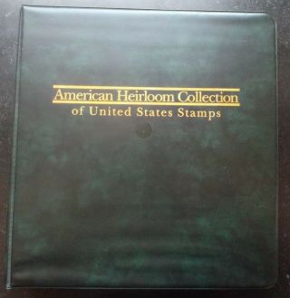 American Heirloom Album With Pages From 1976 - 1993,  All Mnh,  2/3 Full,  Fv = $153,