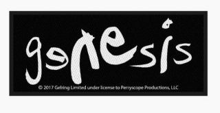 Genesis Logo Woven Patch G028p Phil Collins Peter Gabriel Mike And The Mechanics