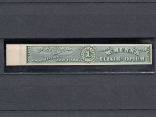 Rs208p4 / A.  B.  & D.  Sands / Mnh / Private Die Proprietary Proof Medicine