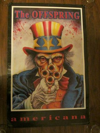 The Offspring Americana Poster 1999 Uncle Sam