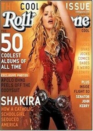 Shakira Seduced America 22x27 Music Poster Pinup Rs New/rolled