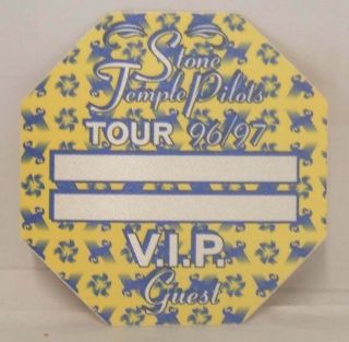 Stone Temple Pilots / Scott Weiland - Concert Tour Cloth Backstage Pass
