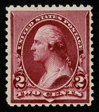 Scott 219d 2c President George Washington 1890 H Og $160