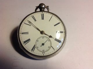 Old Silver Fusee Gents Pocket Watch.