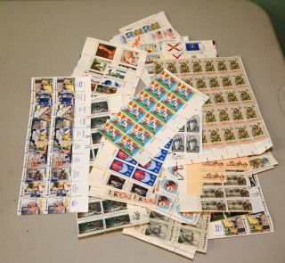 $101.  46 Face Value In U.  S.  Commemorative Stamps.  Valid Us Postage