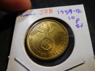J58 Germany Third Reich 1939 - E 10 Pfennig Bu