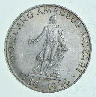Silver - World Coin - 1956 Austria 25 Schilling - World Silver Coin 13g 813