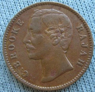 Sarawak 1870 1/2 Cent