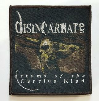 Disincarnate Woven Patch Death Dismember Carnage Autopsy Hypocrisy Incantation