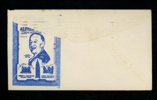 US FDC 937 Cachet Craft / Staehle M - 8 1945 Jamaica NY Alfred Smith Unofficial 2