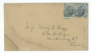 Mr Fancy Cancel Csa 7 2x Cover Tied Army No Va Anv - 11 Csa$175,  To Rm College