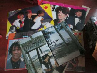 Thompson Twins Vintage Poster And Cuttings Bundle Vgc