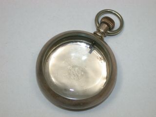 American Fahy’s No.  1 Coin Silver Pocket Watch Case.  32m