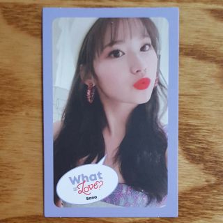 Sana Official Photocard Twice What Is Love The 5th Mini Album Kpop