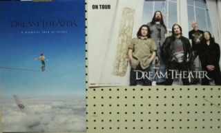 Dream Theater 2011.  Turn Of Events 2 Sided Promo Poster Flawless Old Stock