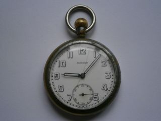 Vintage Gents Military Pocket Watch Ww2 Mechanical Watch Spares Gstp