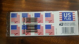 100 Usps Us Flag First Class Forever Stamps,