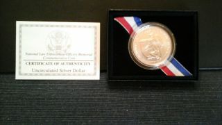 1997 - P National Law Enforcement Officers Memorial Commemorative Bu $1 Coin