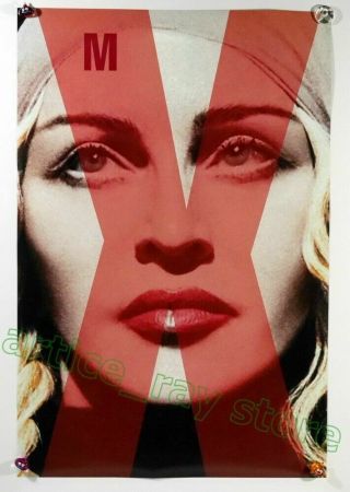 Madonna Madame X Taiwan Promo Poster double sided 2019 2
