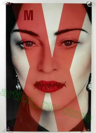 Madonna Madame X Taiwan Promo Poster double sided 2019 3