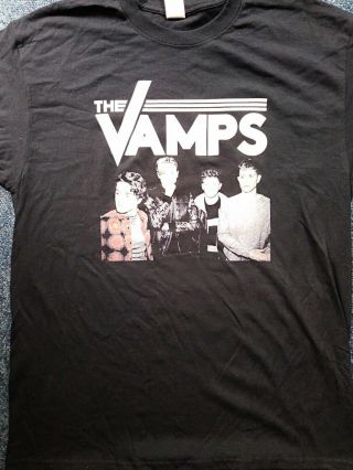The Vamps 2018 Uk Tour Shirt.  Size Large.
