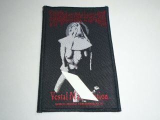 Cradle Of Filth Black Metal Woven Patch
