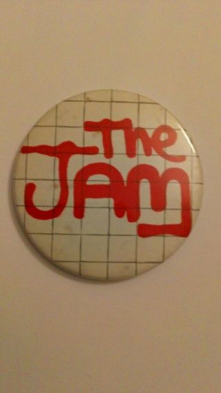 The Jam Vintage Punk Badge Late 70 