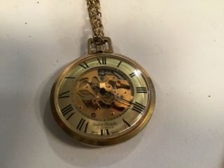 Vintage Andre Rivalle 17 Jewel Pocket Watch Swiss Hong Kong