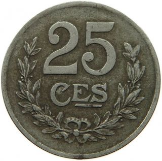 Luxembourg 25 Centimes 1920 S1 117