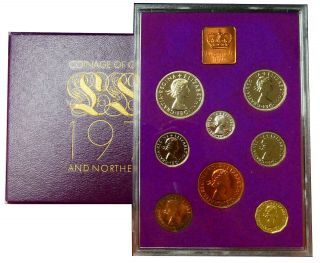 British Royal 1970 Coinage Of Great Britain And Northern Ireland Proof - Be
