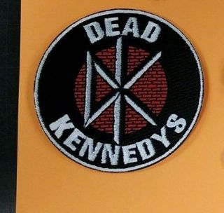 Dead Kennedys Dk Logo 2 Circle Embroidered Patch