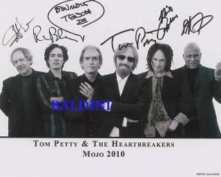Tom Petty And The Heartbreakers - Signed 10x8 Photo,  Great Promotional Image