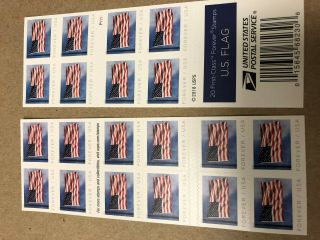 - Us Forever Stamps 5 Books Of 20 Us First Class Postage -