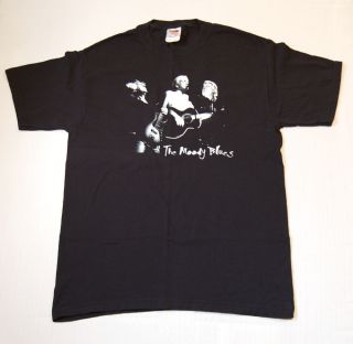 The Moody Blues 2008 Tour T Shirt - Quality Cotton - Size M - Pre - Owned