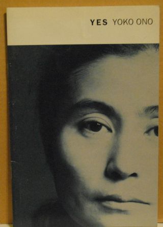 Yoko Ono Yes 2002 Art Gallery Of Ontario Program 18 - Pages