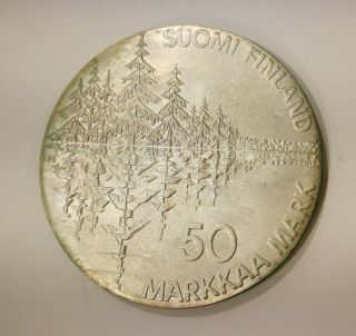 Finland 50 Markkaa 1985 Kalevala Silver Coin Package