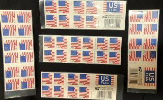 Usps Forever Stamps Us Flag 2018 Books Of 20 - 100 First Class Stamps