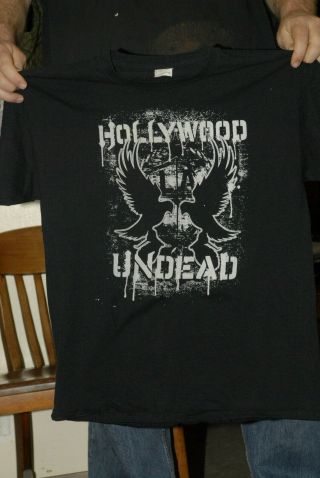 Hollywood Undead Day Of The Dead T Shirt Hardcore Metal Manson Korn Large Vg,
