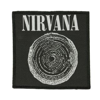 Nirvana Vestibule Patch American Rock 9 Circles Of Hell Woven Sew On Applique