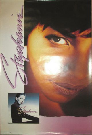 Stephanie Mills 1992 Mca Promotional Poster,  24x36,  Ex,  R&b
