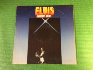 Elvis Moody Blue Rca Vinyl Records 33lp Afl - 2428